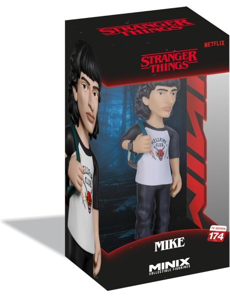 Figura Minix Stranger Things Mike Hellfire Modelo 174