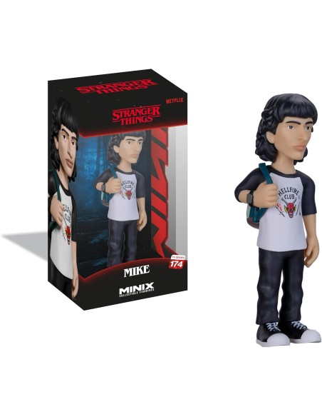 Figura Minix Stranger Things Mike Hellfire Modelo 174