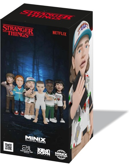 Figura Minix Stranger Things Dustin Hellfire Modelo 175