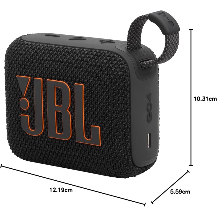 Altavoz Inalámbrico JBL Go 4 Bluetooth color Negro