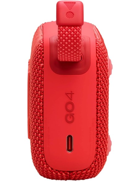 Altavoz Inalámbrico JBL Go 4 Bluetooth color Rojo