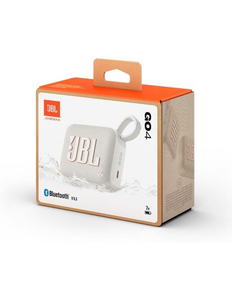 Altavoz Inalámbrico JBL Go 4 Bluetooth color Blanco