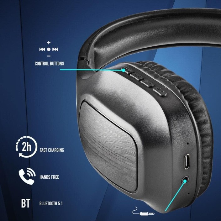 Auriculares Inalámbricos NGS Bluetooth con...