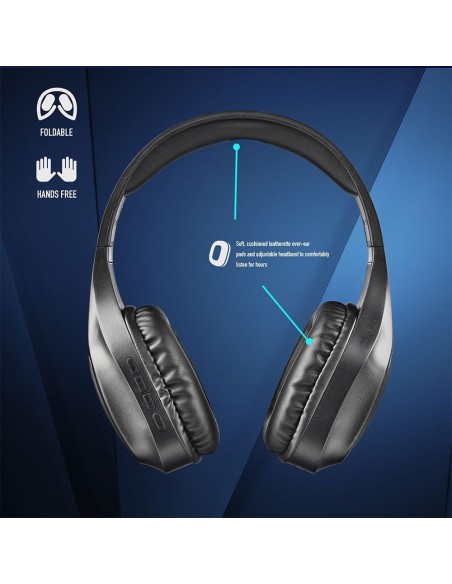 Auriculares Inalámbricos NGS Bluetooth con Micro color Negro
