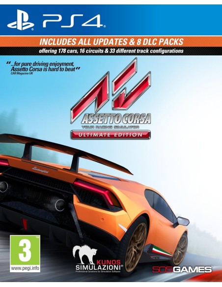 Juego Assetto Corsa Ultimate Edition para Playstation 4 | PS4