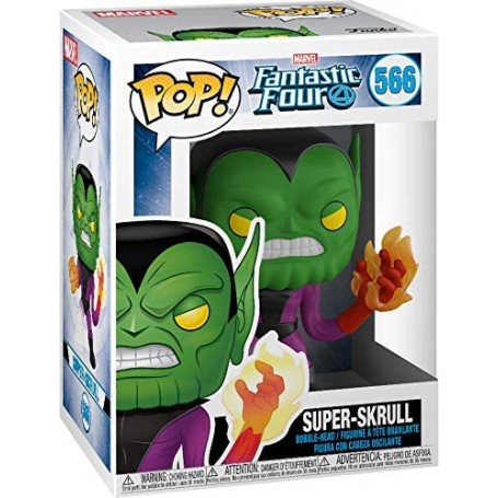 Figura Funko Pop! Marvel Los Cuatro Fantasticos Super Skrull Modelo 556 | 44994
