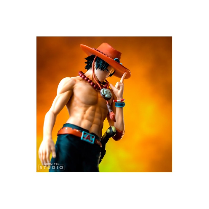 Figura Abystyle One Piece Modelo Portgas D. Ace