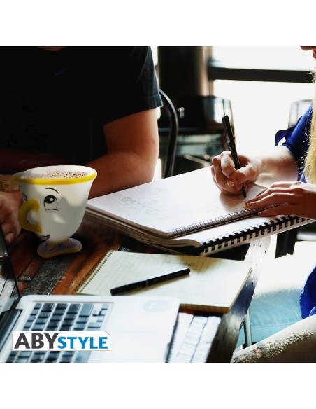 Taza de Cerámica Abystyle Disney La Bella y La Bestia Modelo Chip