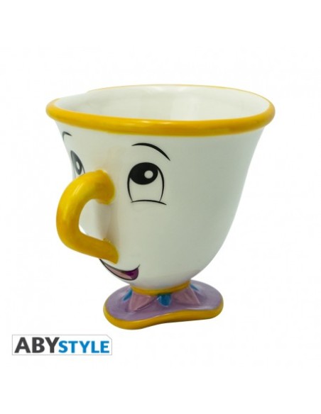 Taza de Cerámica Abystyle Disney La Bella y La Bestia Modelo Chip