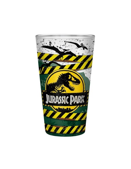 Vaso Abystyle XXL Jurassic Parck Modelo Peligro Alto Voltaje