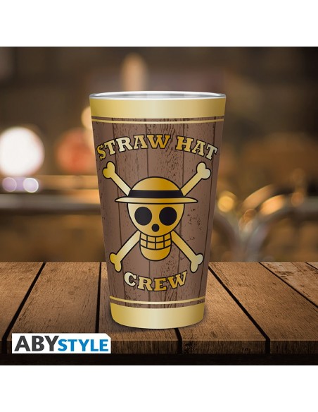 Vaso Abystyle XXL One Piece Modelo Calaveras