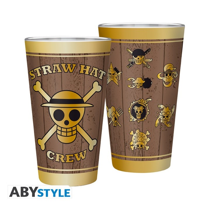 Vaso Abystyle XXL One Piece Modelo Calaveras