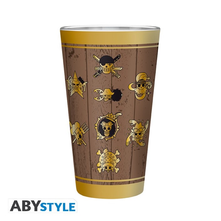 Vaso Abystyle XXL One Piece Modelo Calaveras