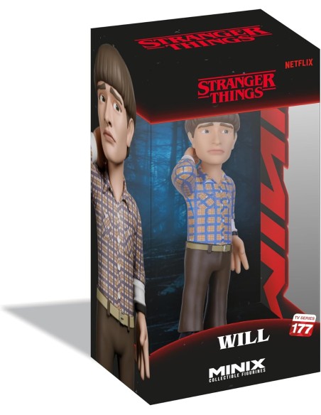 Figura Minix Stranger Things Will Tense Modelo 177
