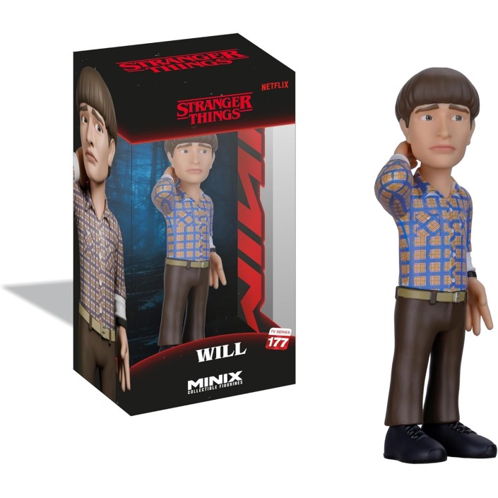 Figura Minix Stranger Things Will Tense Modelo 177