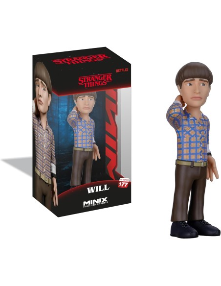 Figura Minix Stranger Things Will Tense Modelo 177