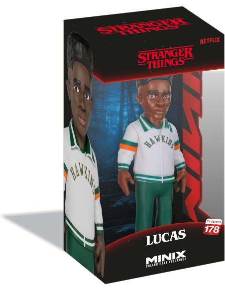 Figura Minix Stranger Things Lucas Hawkins Modelo 178