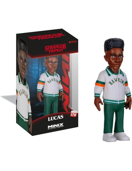 Figura Minix Stranger Things Lucas Hawkins Modelo 178