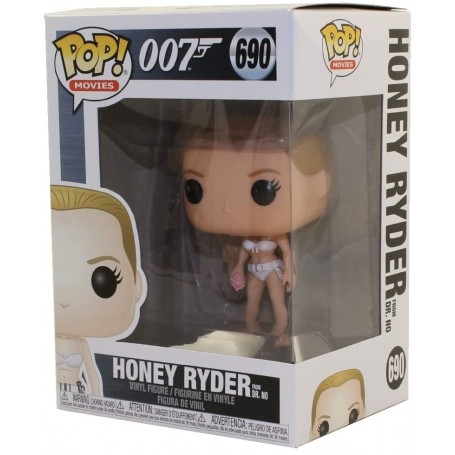 Figura Funko Pop! Películas James Bond Honey Ryder en Dr. No Modelo 690 | 35683