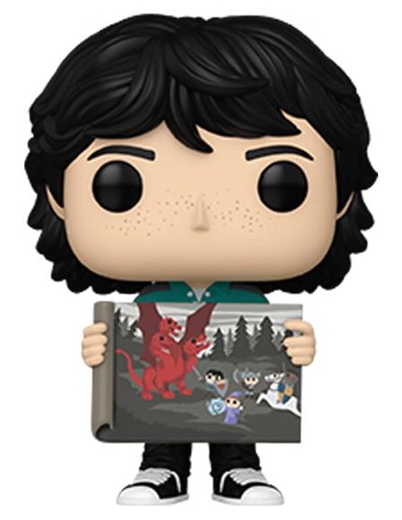 Figura Funko Pop! Televisión Stranger Things Mike con dibujo de Will Modelo 1539 | 80137
