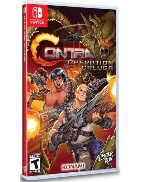 Juego Contra: Operación Galuga Limited Run Games para Nintendo Switch | Importación USA