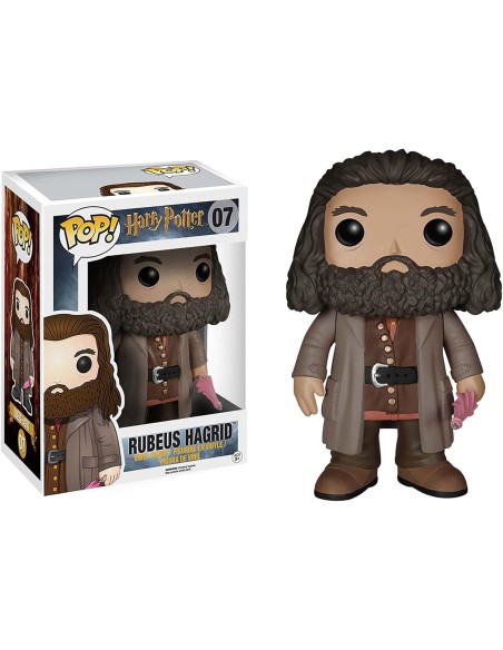 Figura Funko Pop! Harry Potter Rubeus Hagrid Modelo 07 | 05864 Tamaño Grande 15 cms