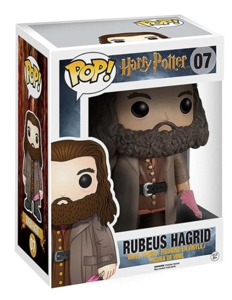 Figura Funko Pop! Harry Potter Rubeus Hagrid Modelo 07 | 05864 Tamaño Grande 15 cms