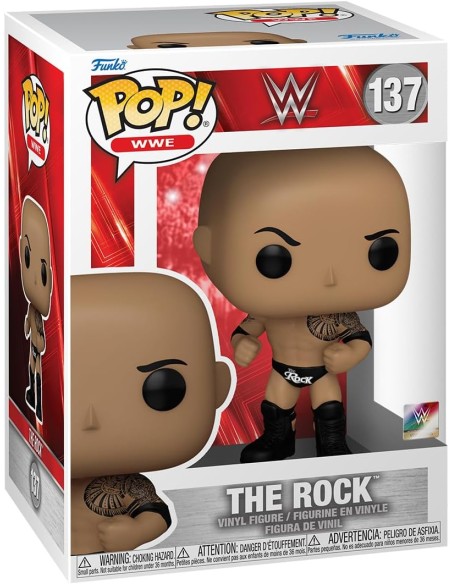Figura Funko Pop! WWE The Rock Modelo 137 | 72281