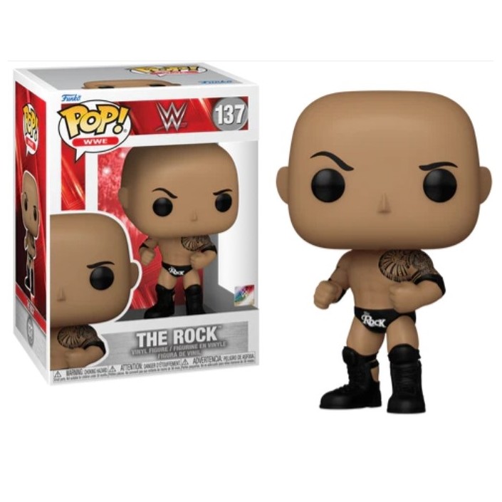 Figura Funko Pop! WWE The Rock Modelo 137 | 72281