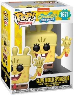 Figura Funko Pop! Animación Bob Esponja Glove World... 2