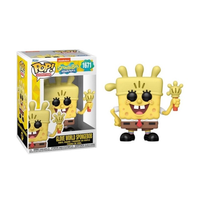 Figura Funko Pop! Animación Bob Esponja Glove...