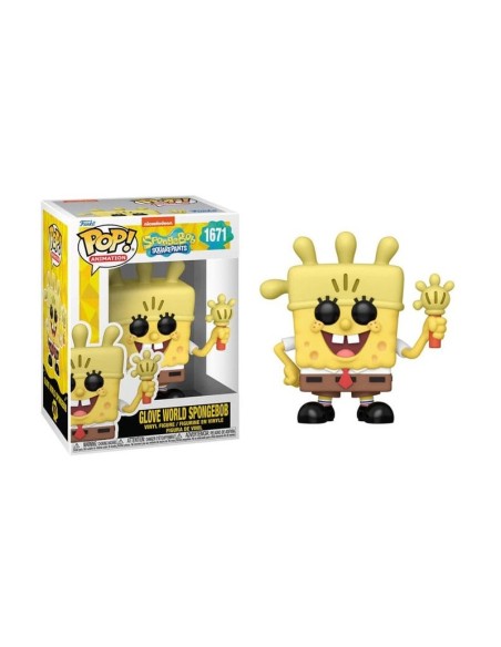 Figura Funko Pop! Animación Bob Esponja Glove World Modelo 1671 | 75734