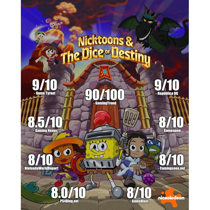 Juego Nicktoons & The Dice of Destiny para...