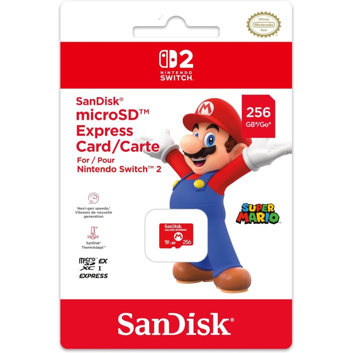 Tarjeta SanDisk MicroSD Express de 256Gb para...