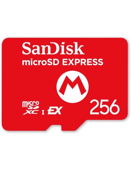 Tarjeta SanDisk MicroSD Express de 256Gb para Nintendo Switch 2