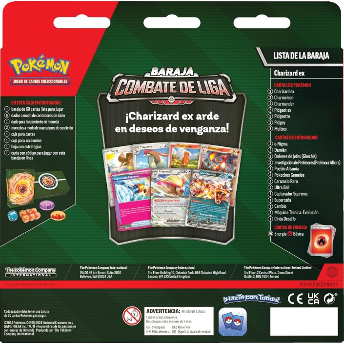 TCG Pokémon - Baraja de Combate de Liga de...