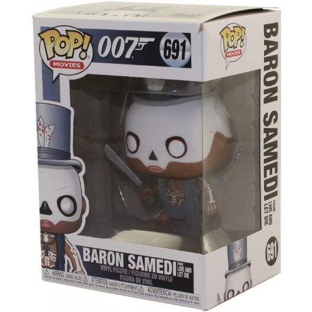 Figura Funko Pop! James Bond Baron Samedi Muere Otro Día Modelo 691 | 35685