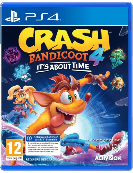 Juego Crash Bandicoot 4 It´s About Time para Playstation 4 | PS4