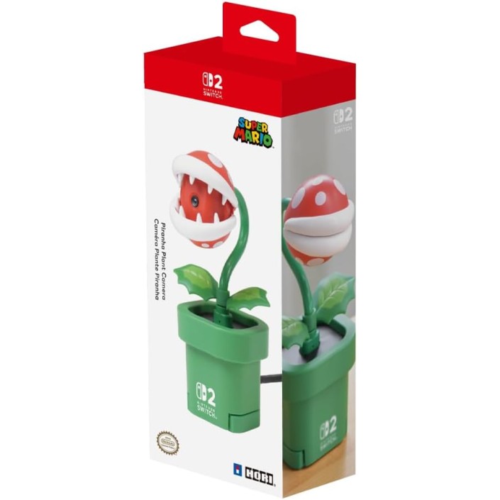 Cámara Planta Piraña Super Mario para Nintendo...