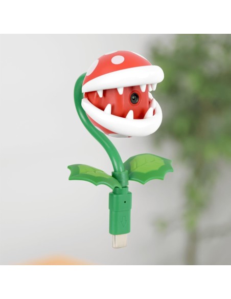 Cámara Planta Piraña Super Mario para Nintendo Switch 2