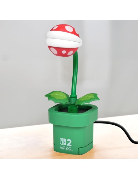 Cámara Planta Piraña Super Mario para Nintendo Switch 2