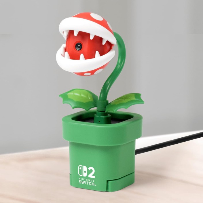 Cámara Planta Piraña Super Mario para Nintendo...