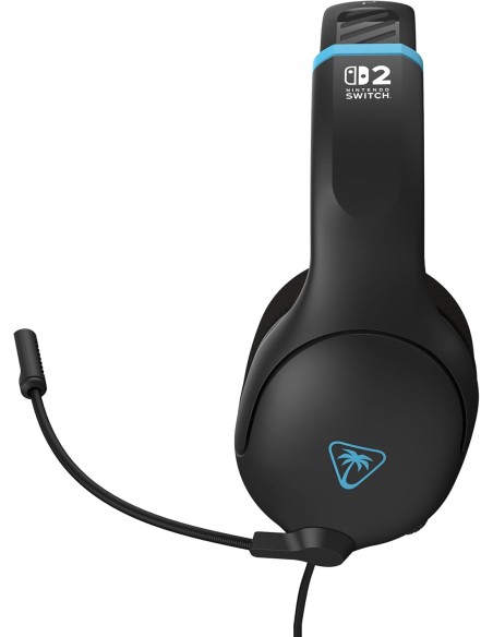 Auriculares Gaming Turtle Beach Modelo Airlite Fit color Negro para Nintendo Switch 2