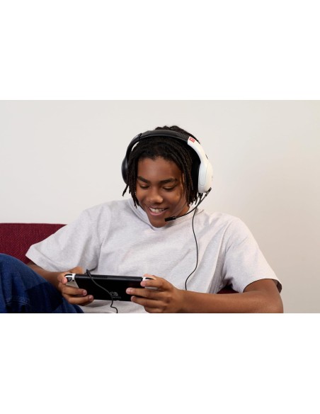 Auriculares Gaming Turtle Beach Modelo Airlite Fit color Blanco Negropara Nintendo Switch 2