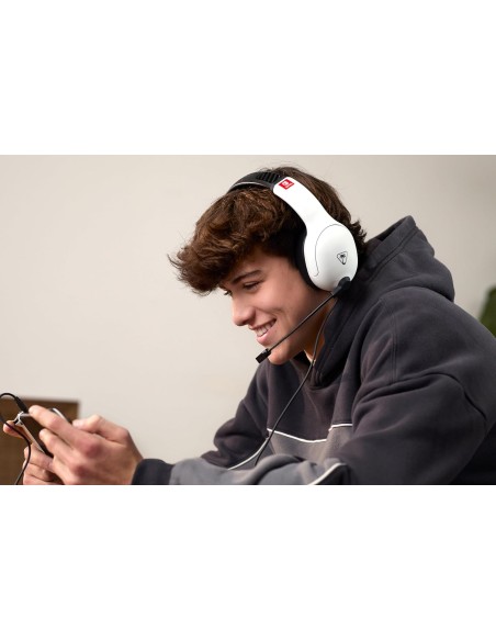 Auriculares Gaming Turtle Beach Modelo Airlite Fit color Blanco Negropara Nintendo Switch 2
