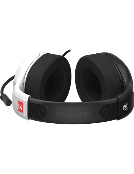 Auriculares Gaming Turtle Beach Modelo Airlite Fit color Blanco Negropara Nintendo Switch 2