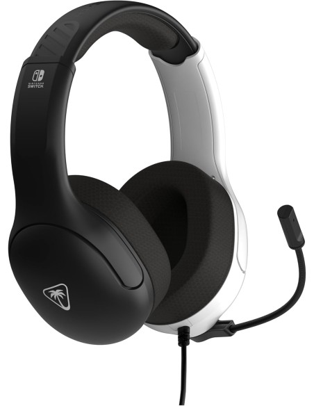 Auriculares Gaming Turtle Beach Modelo Airlite Fit color Blanco Negropara Nintendo Switch 2
