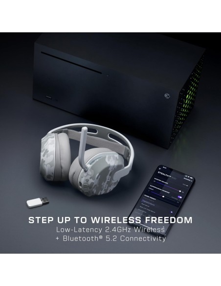 Auriculares Gaming Inalámbricos Turtle Beach Stealth 500 color Blanco para Xbox PC