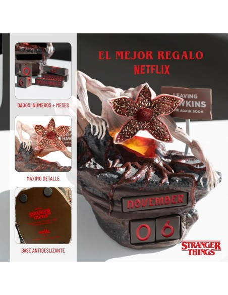 Calendario Perpetuo de Stranger Things Modelo Demogorgon