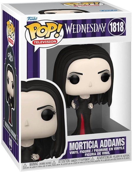 Figura Funko Pop! Televisión Familia Addams Morticia Addams Modelo 1818 | 86680